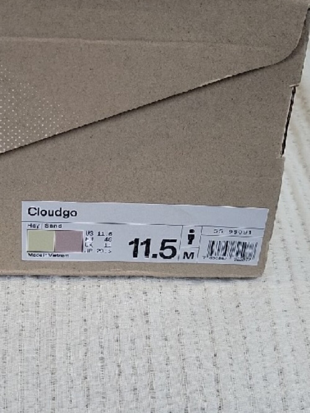 On Cloudswift Men's Athletic Shoes - Hay Sand - Picture 2 of 6